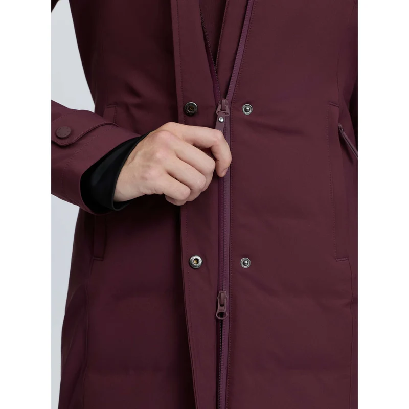 LeMieux Veste Longue Erin Waterproof Padded Bramble