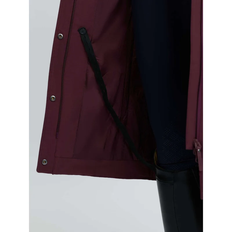 LeMieux Veste Longue Erin Waterproof Padded Bramble