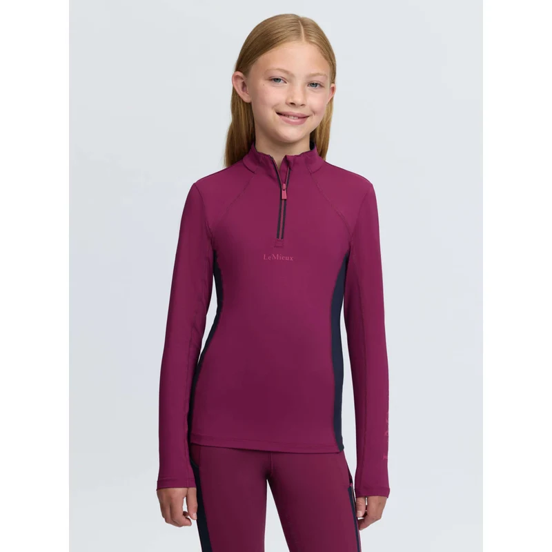 LeMieux Baselayer Classique Kids Blackberry