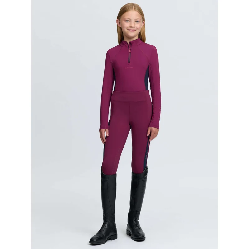 LeMieux Baselayer Classique Kids Blackberry
