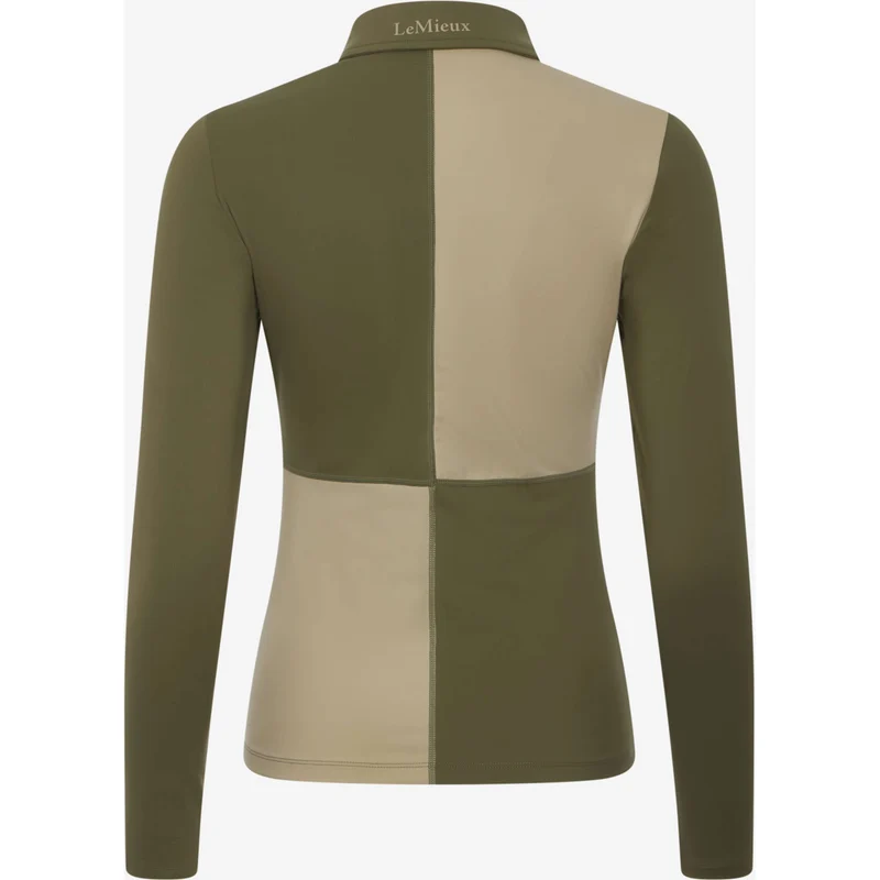 LeMieux Baselayer Harlequin Rugby Willow/Pear