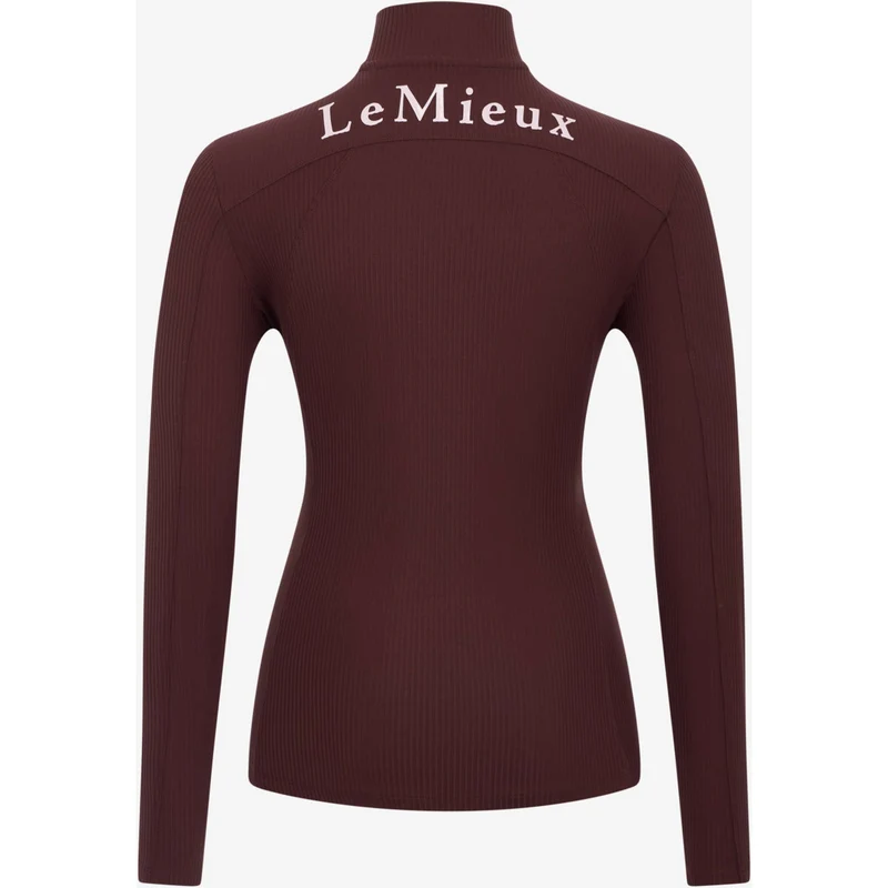LeMieux Baselayer Raye Ribbed Kids Bramble