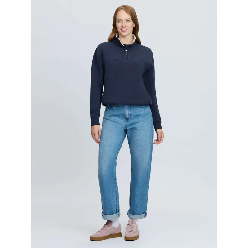 LeMieux Pull Scarlet Quarter Zip Marine