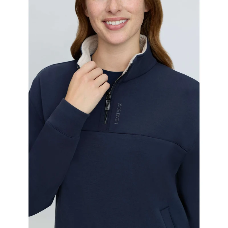 LeMieux Pull Scarlet Quarter Zip Marine