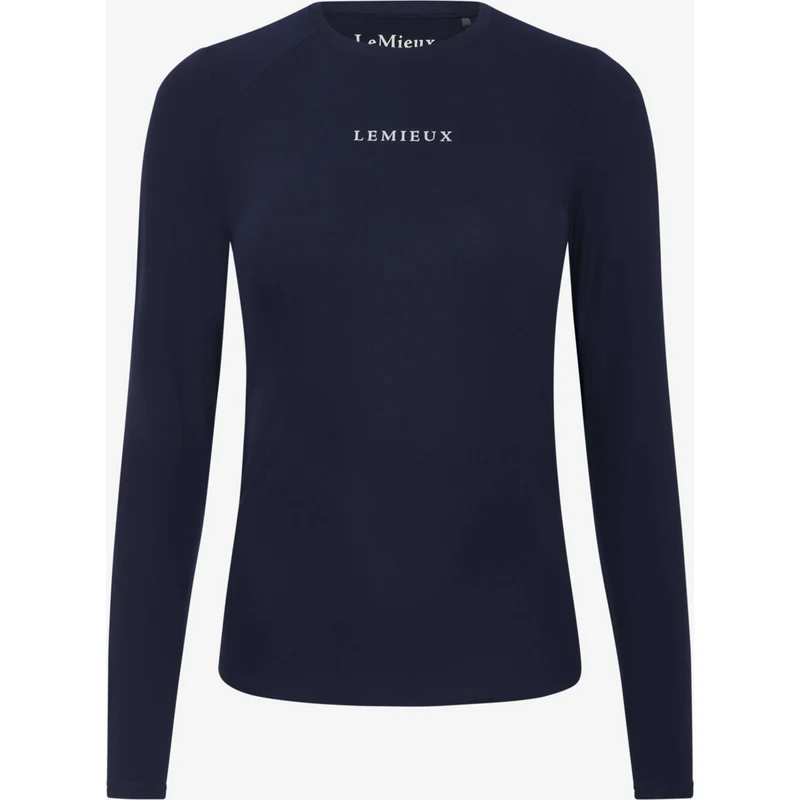 LeMieux Baselayer Sports Tee Longues Manches Marine