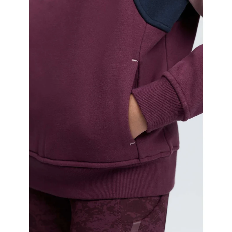 LeMieux Pull Viola Quarter Zip Kids Bramble