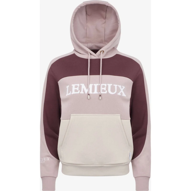 LeMieux Pull col Hoodie Kadie Colour Block Wild Rose