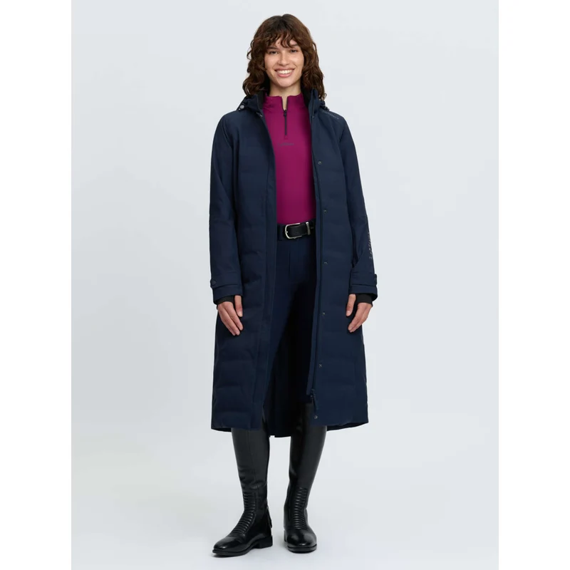 LeMieux Veste Longue Erin Waterproof Padded Marine