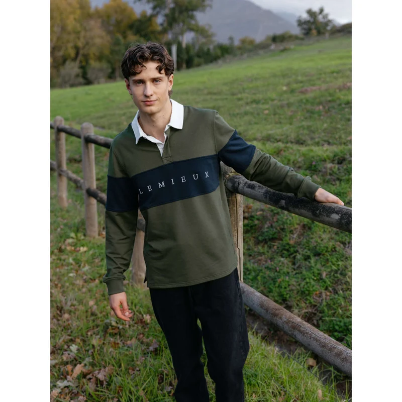 LeMieux Shirt Rugby Hommes Olive