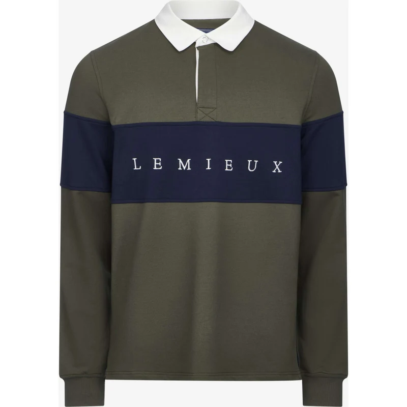 LeMieux Shirt Rugby Hommes Olive
