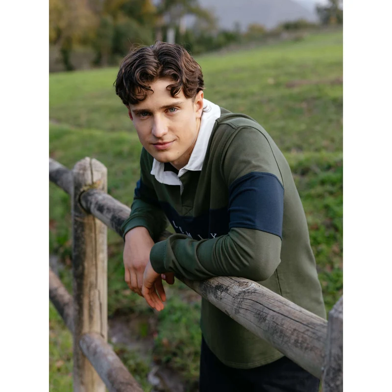 LeMieux Shirt Rugby Hommes Olive