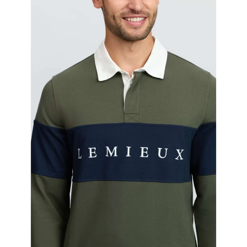 LeMieux Shirt Rugby Hommes Olive