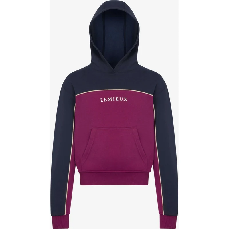 LeMieux Pull col Hoodie Sadie Kids Blackberry