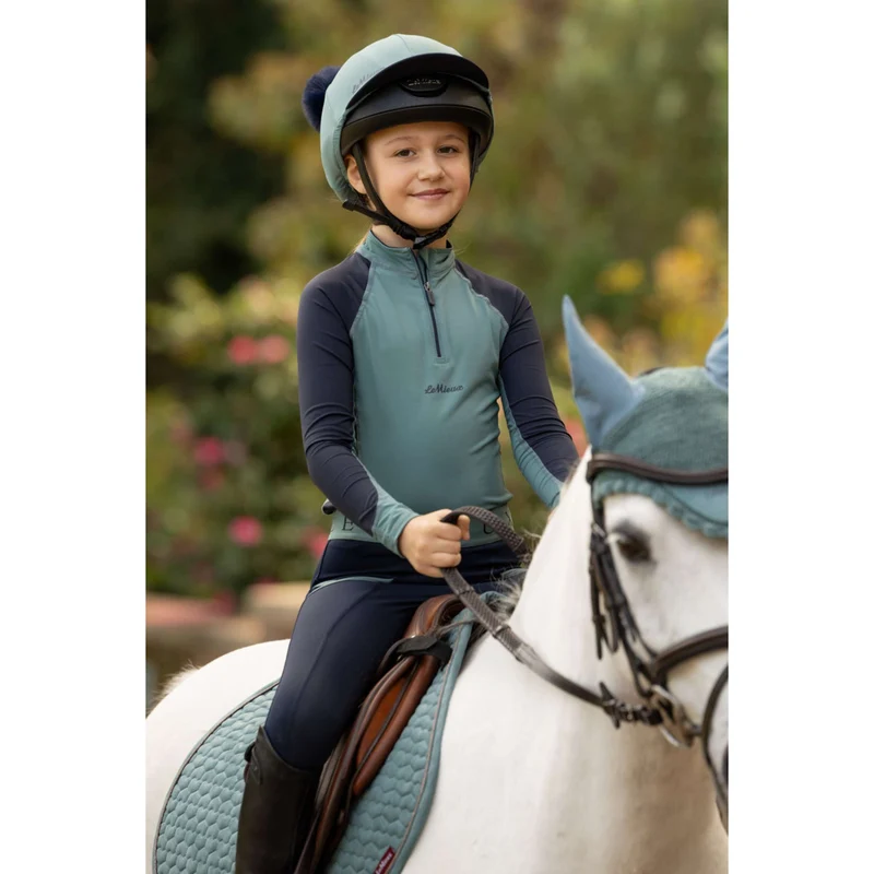 LeMieux Baselayer Kids Navy/Aloe