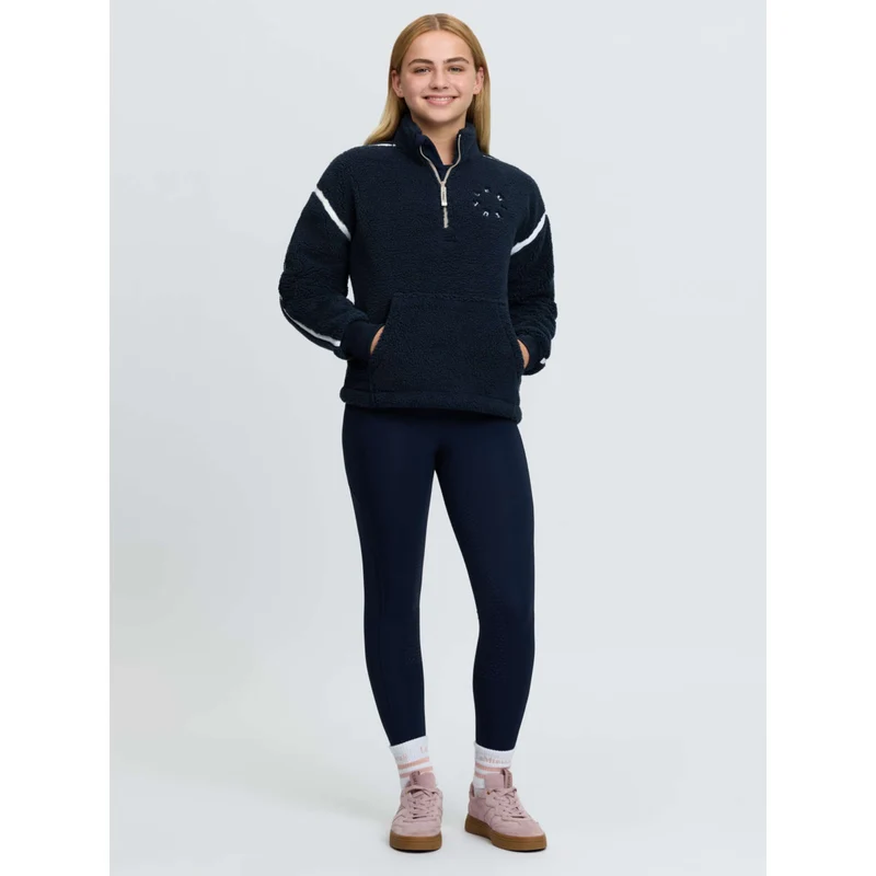 LeMieux Pull Jody Teddy Fleece Kids Marine