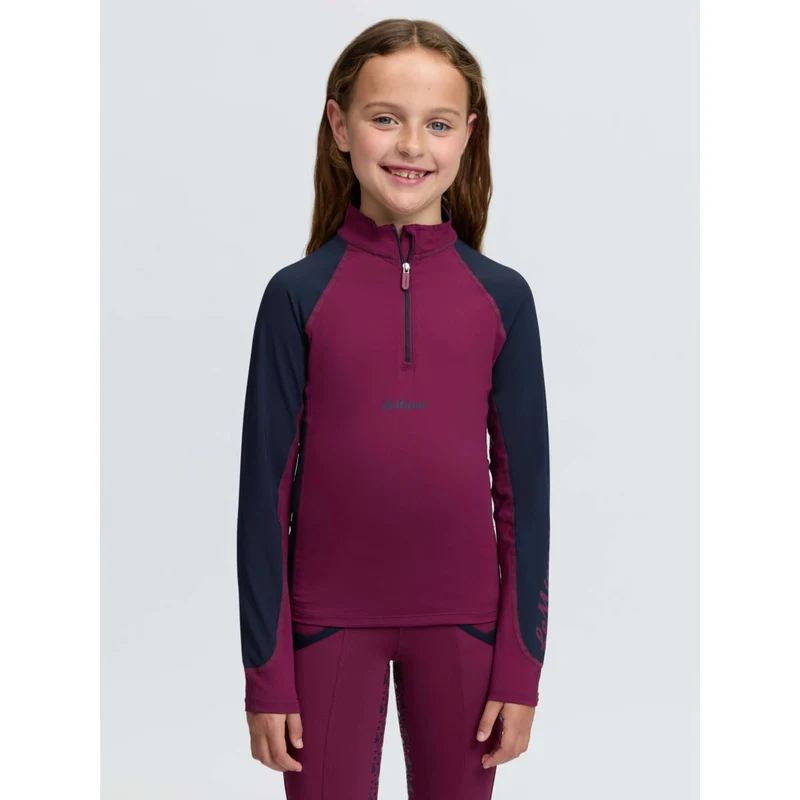 LeMieux Baselayer Kids Blackberry