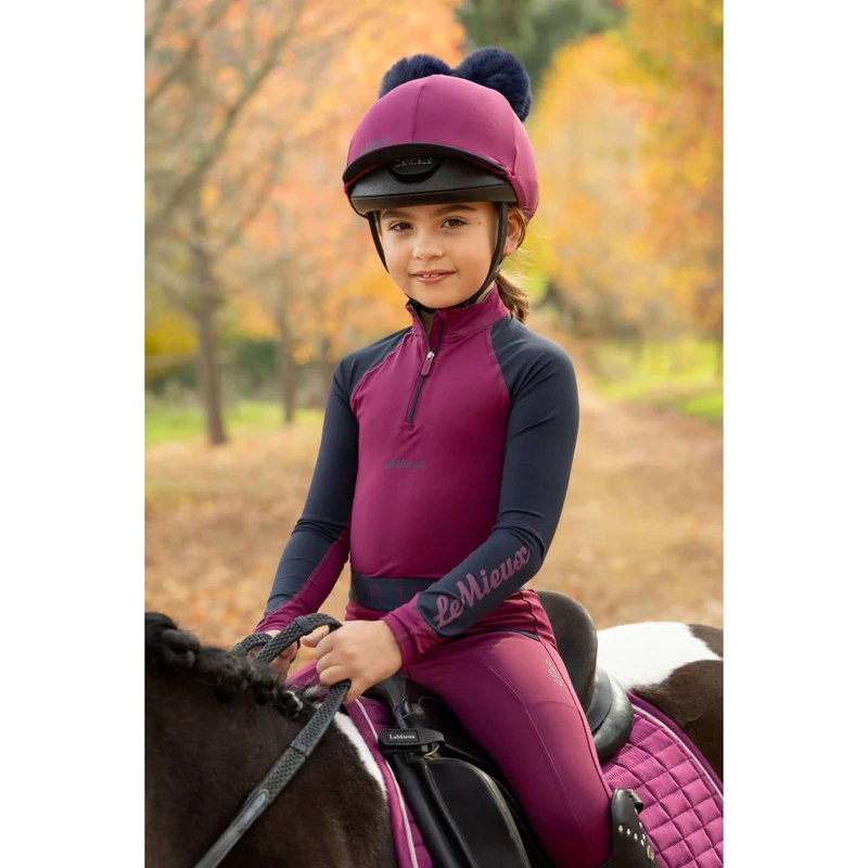 LeMieux Baselayer Kids Blackberry