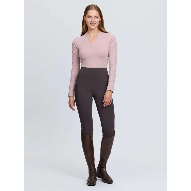 LeMieux Baselayer Lisa Longues Manches Wild Rose