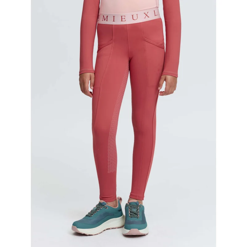 LeMieux Legging d'Équitation Kids Full Grip Spiced Earth
