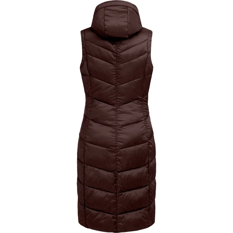 ELT Gilet Sans Manches Long Ostende Mahogany