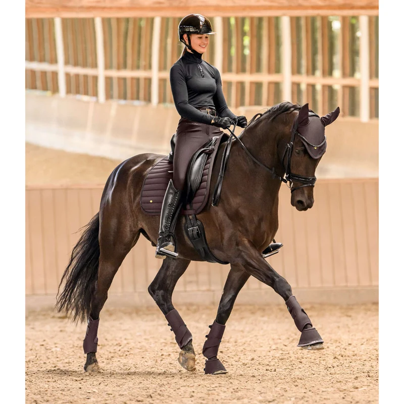 ELT Pantalon d'Équitation Mathilda Glam High Waist Espresso