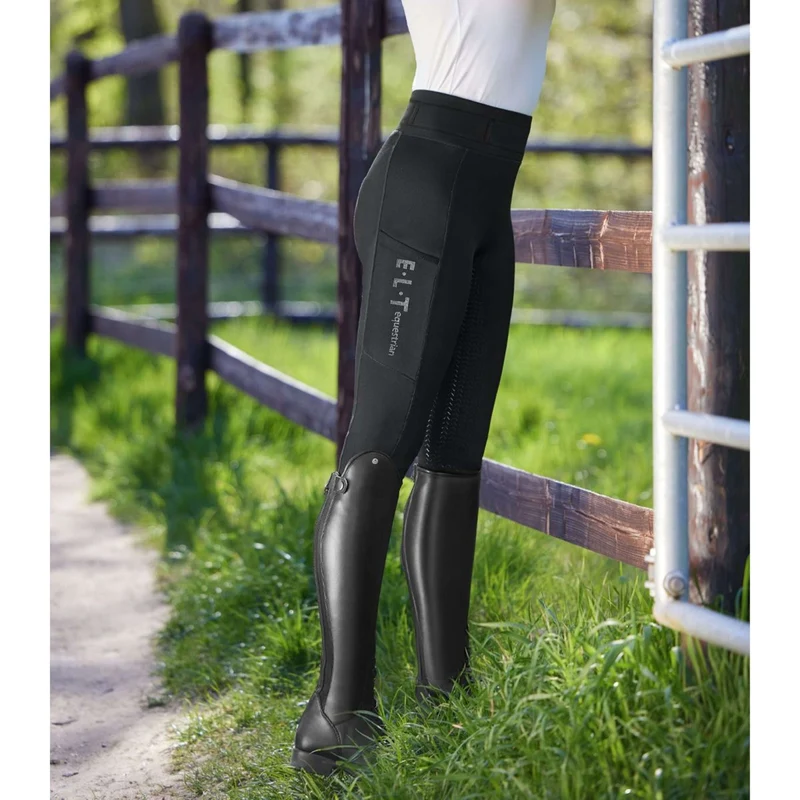 ELT Legging d'Équitation Ella Glam Noir