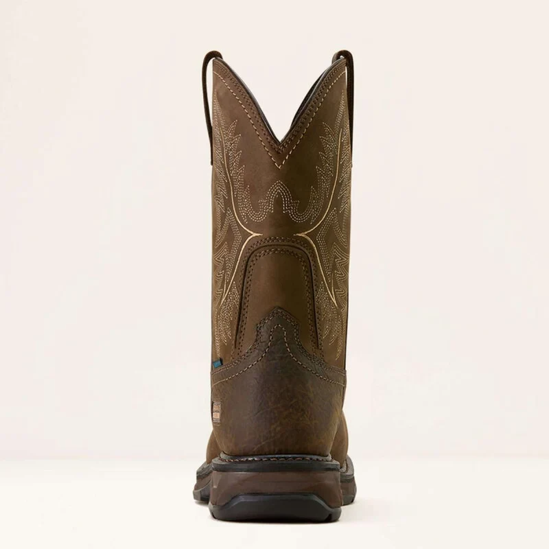 Ariat Bottes Western WorkHog XT Waterproof Wide Square Carbon Toe Hommes Brown/Mocha