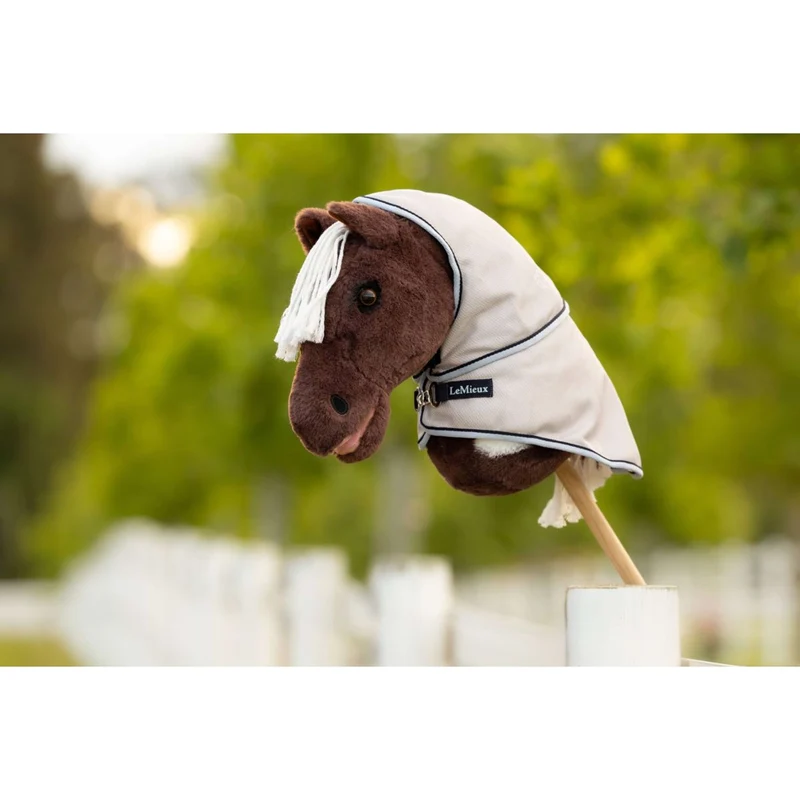 LeMieux Hobby Horse Couverture anti-mouches Gris
