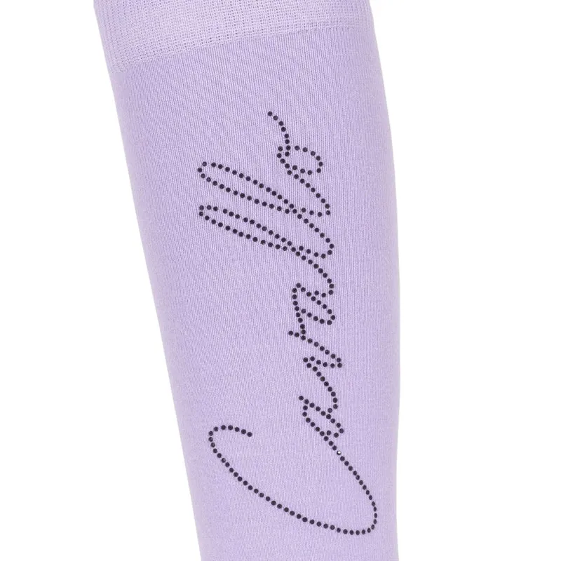 Cavallo Chaussettes d'Équitation CavalSelma Iced Lilac