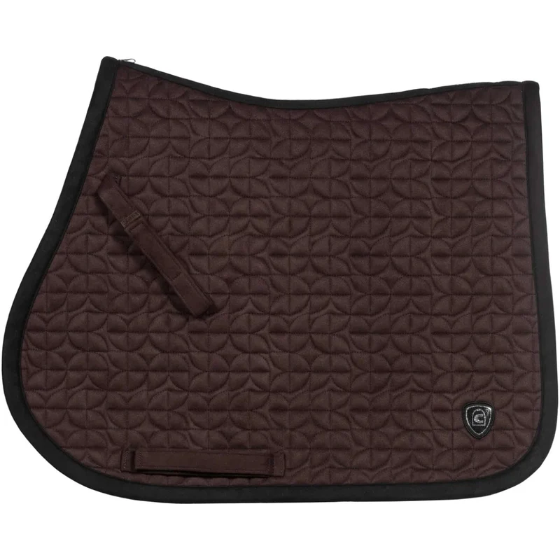 Cavallo Tapis de Selle CavalRory Polyvalent Café Noir