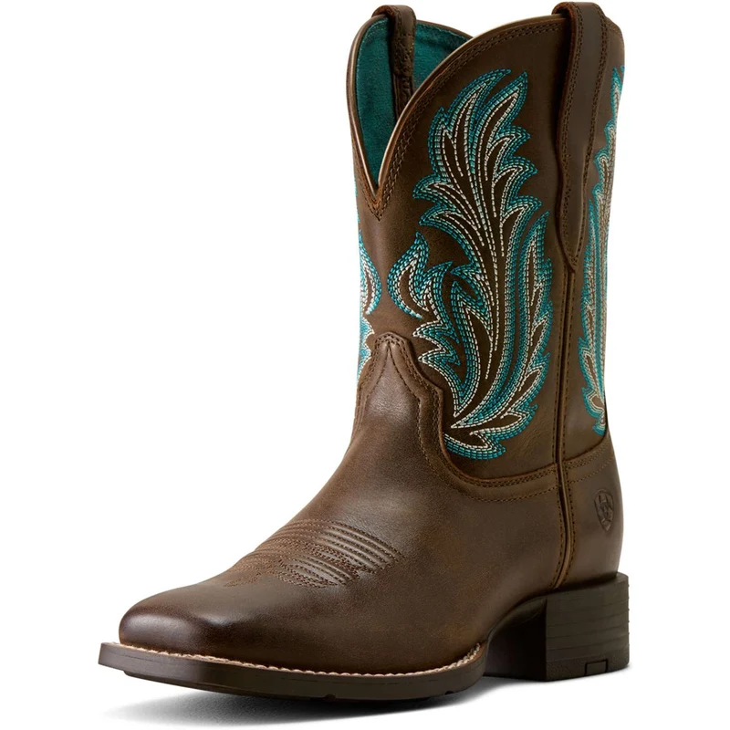 Ariat Bottes Western Round Up Filly Femme Dark Cacao