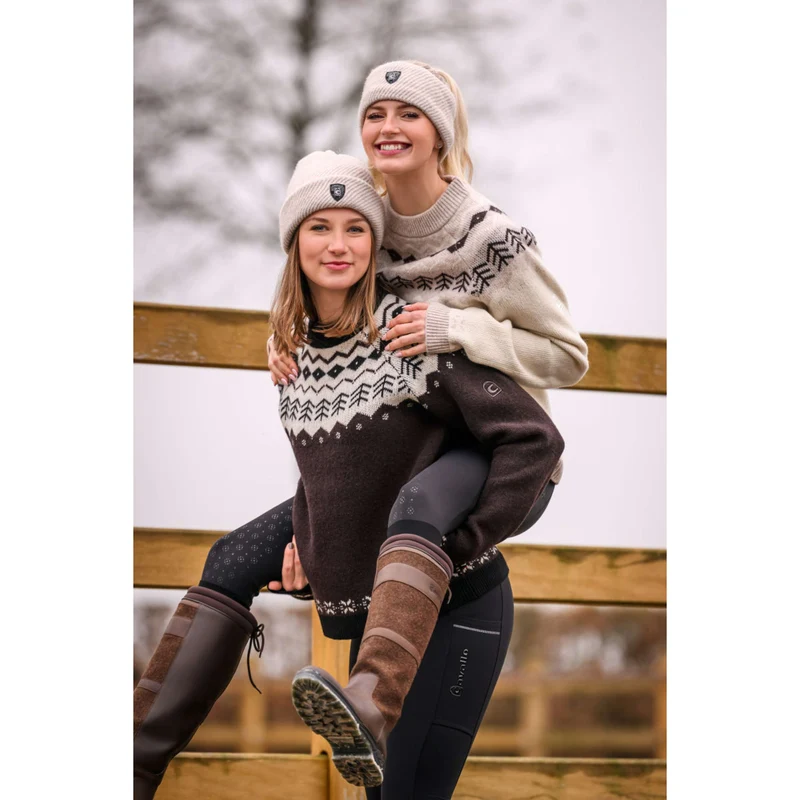 Cavallo Pullover CavalDena Blanc cassé