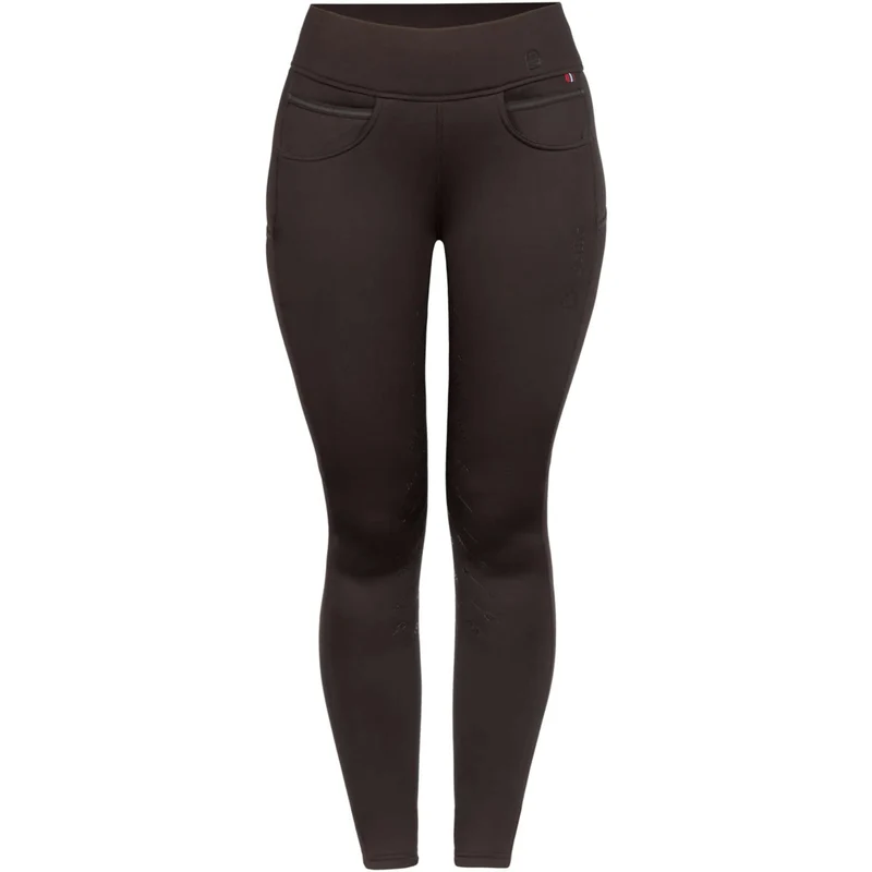 Cavallo Legging d'Équitation CavalLiz Grip Rl Full Grip Café Noir