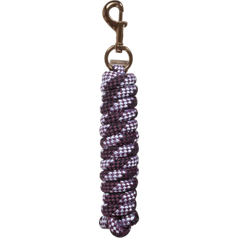 Cavallo Corde pour Licol CavalJace avec Mousqueton Dusty Plum