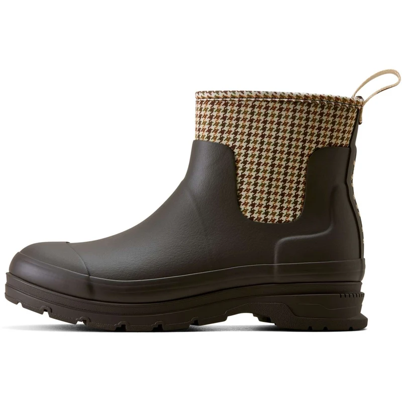 Ariat Jodhpurs Kelmarsh Shortie Femme Chocolate/Tan Twill