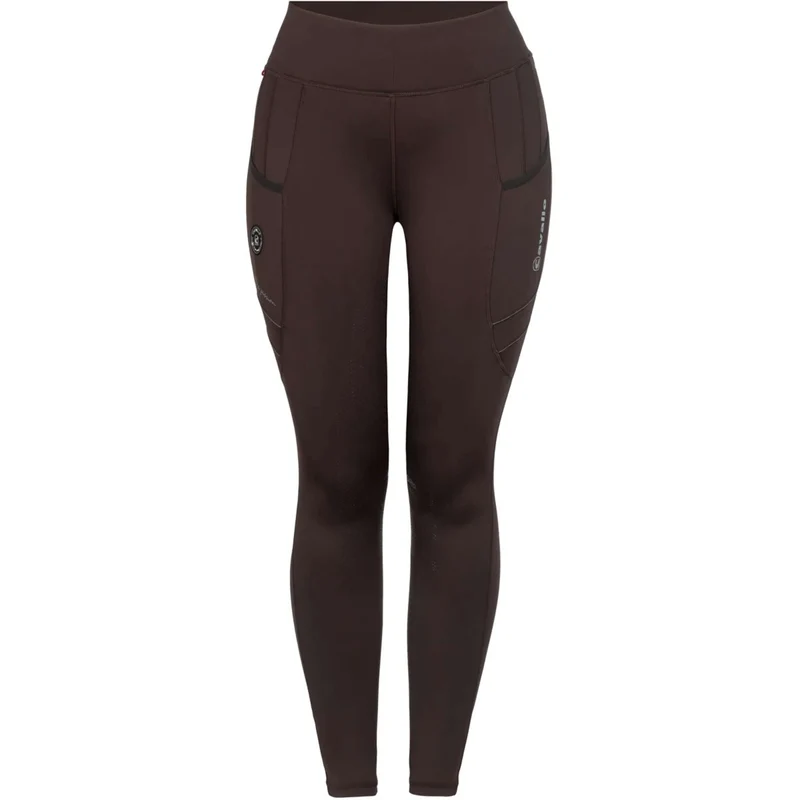 Cavallo Legging d'Équitation CavalLin Grip Rl Full Grip Café Noir
