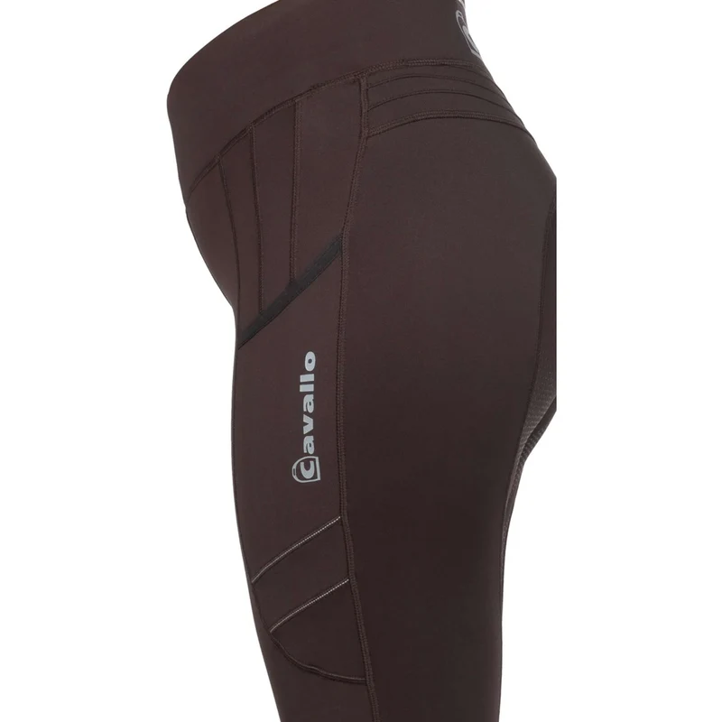 Cavallo Legging d'Équitation CavalLin Grip Rl Full Grip Café Noir