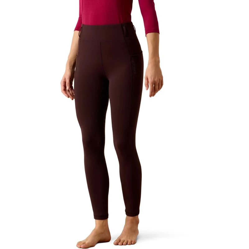 Ariat Legging d'équitation chauffant Venure 2.0 Femme Chocolate Plum