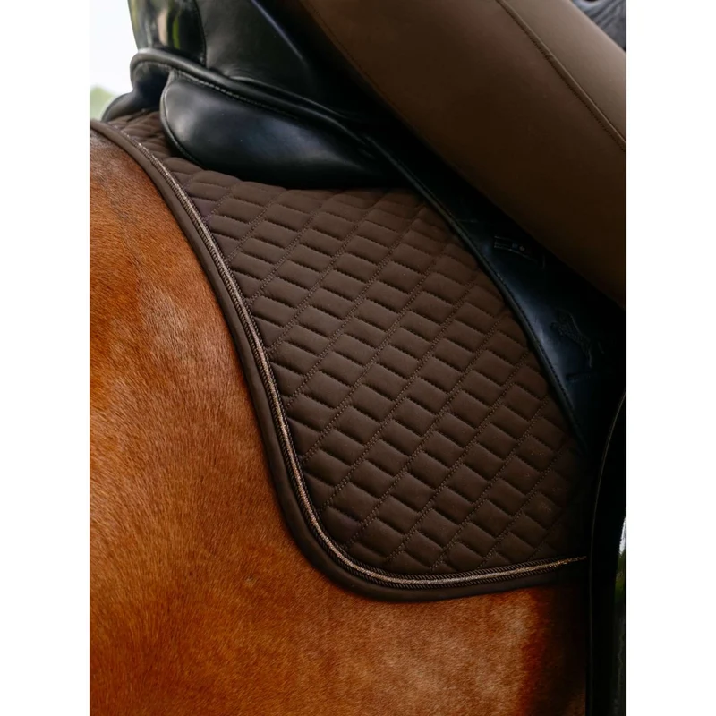 LeMieux Tapis de Selle Brilliance Dressage Espresso