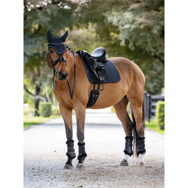 LeMieux Tapis de Selle Brilliance Dressage Marin