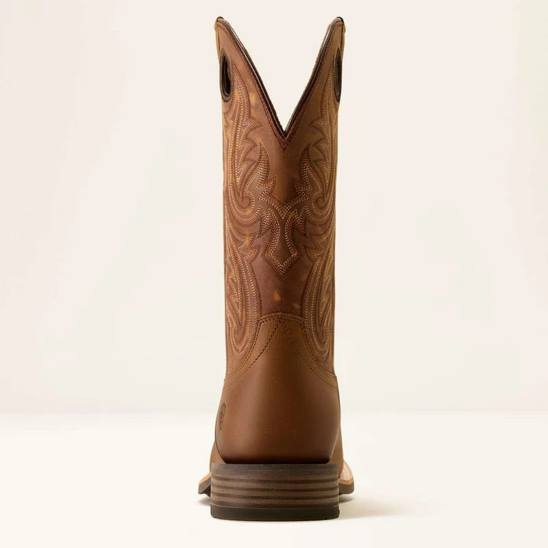 Ariat Bottes Western Highland Toughstock Hommes Distressed Brown/Tack Room Brown