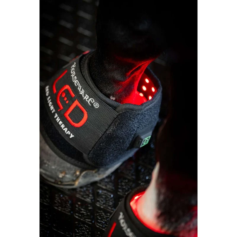 Horseware Mini Wraps LED Red Light Therapy Quad Noir/Noir