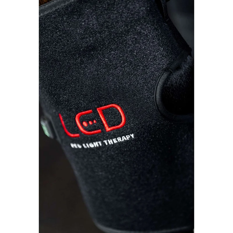 Horseware Hock Boots LED Red Light Therapy Pair Noir/Noir