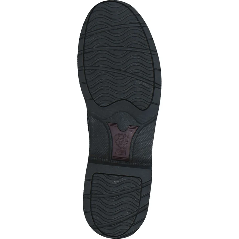 Ariat Chaussures d'Écurie Barnyard Side Zip Marron foncé