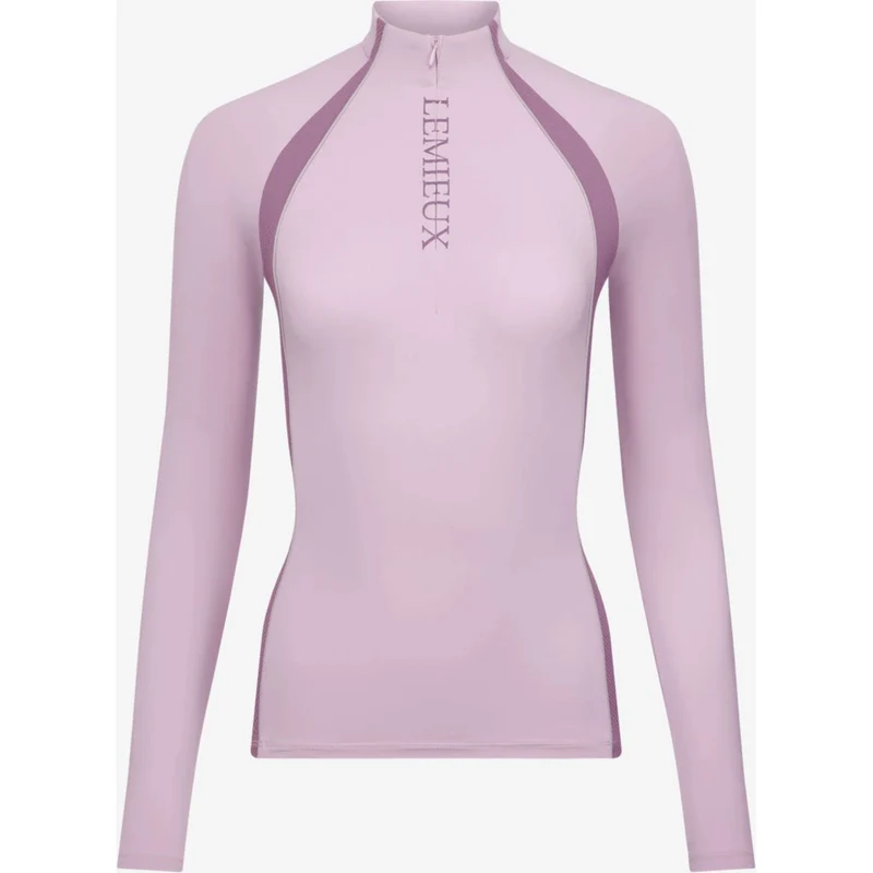 LeMieux Base Layer Philippa Mesh Longues Manches Fondant