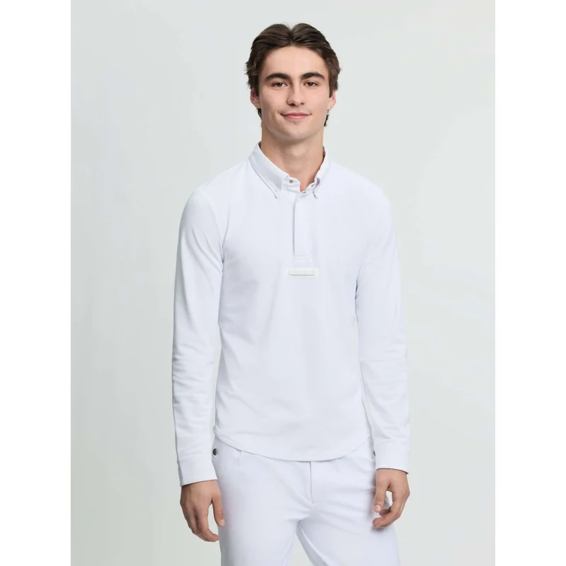 LeMieux T-shirt de Concours Show Hommes Blanc