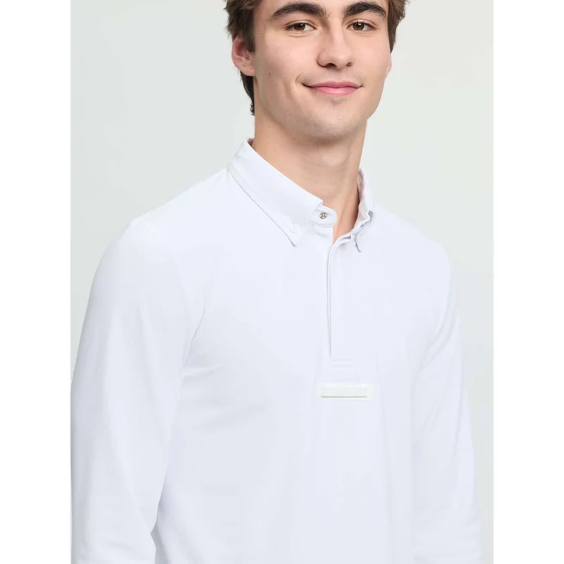 LeMieux T-shirt de Concours Show Hommes Blanc
