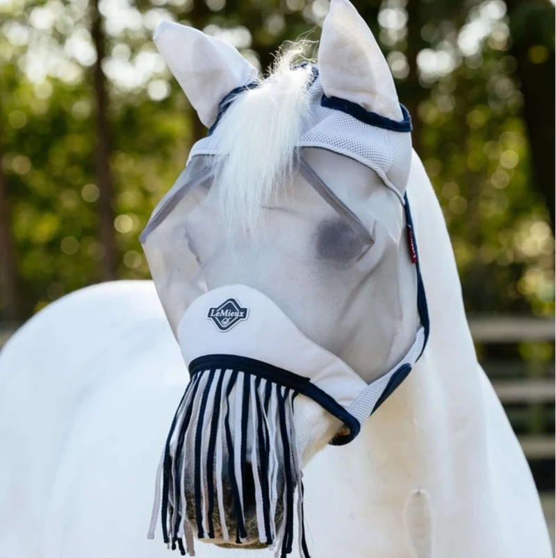 LeMieux Masque Anti-Mouches Fringe Marin