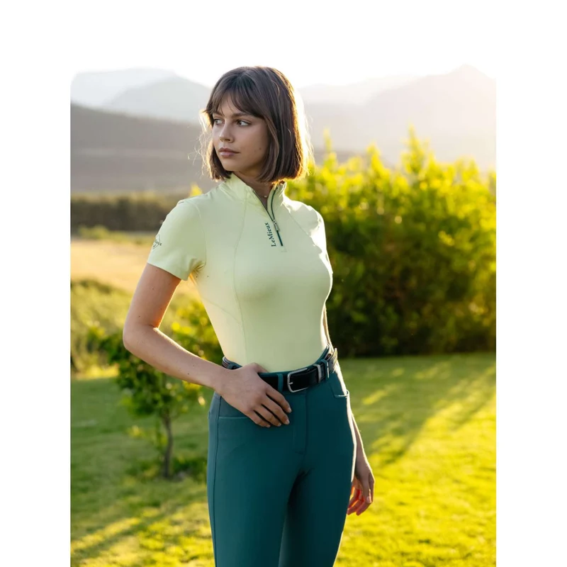 LeMieux Base Layer Classique Manches Courtes Macaron