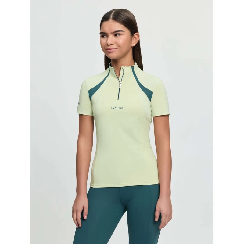 LeMieux Base Layer Young Rider Mia Mesh Macaron